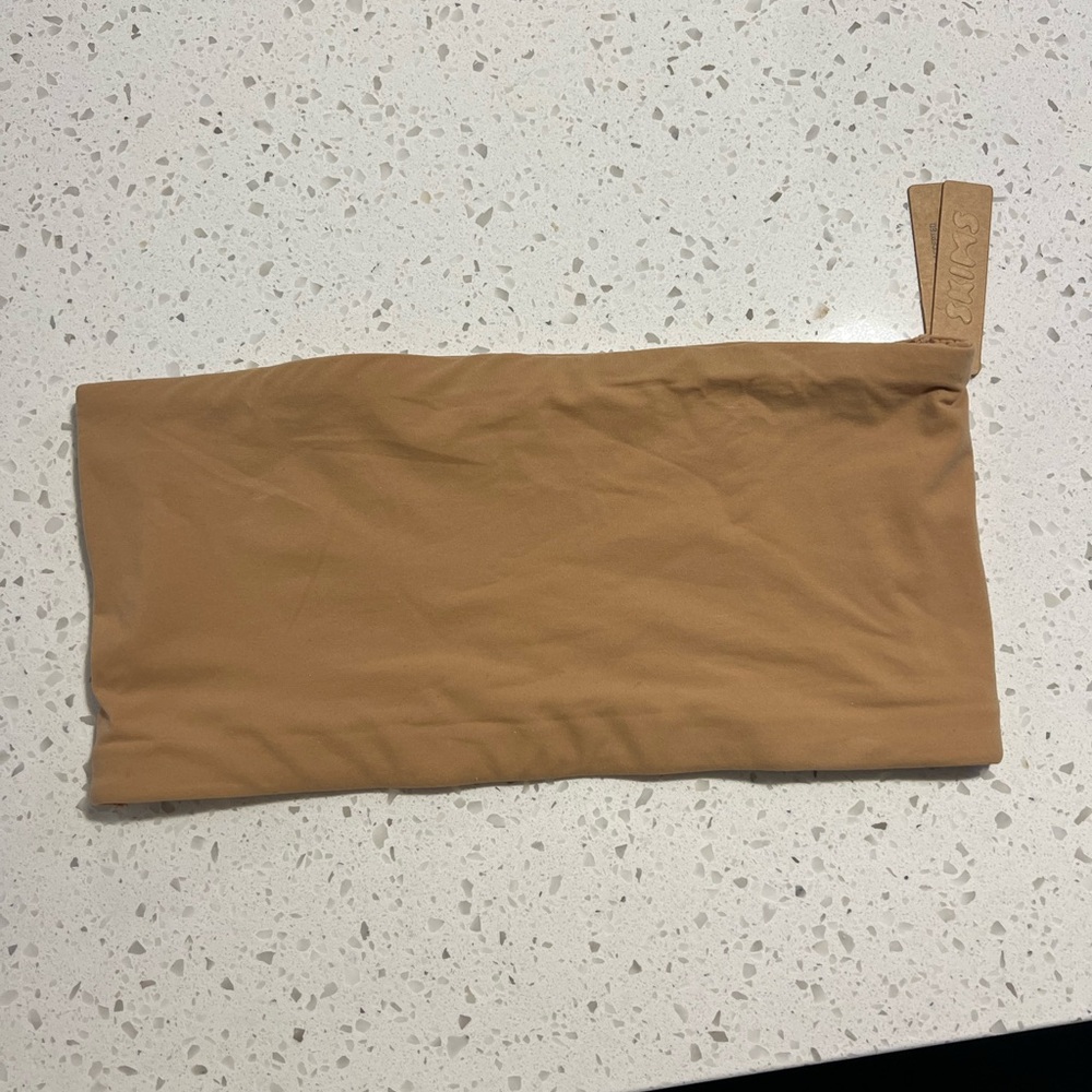 Skims S bandeau bra in Ochre